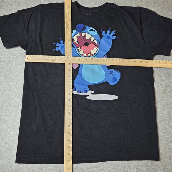 Disney Lilo Graphic Black Short Sleeve T-Shirt Unisex/Men's Size L - Picture 2 of 6